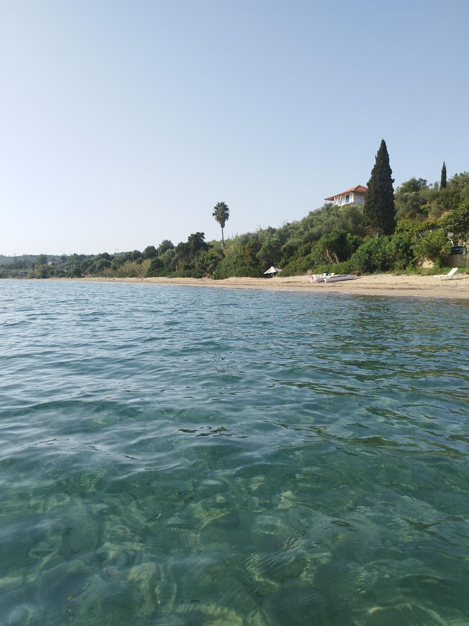 Takis Haikos House Two Minutes Walk To The Beach Peroulia Vounária Exterior foto